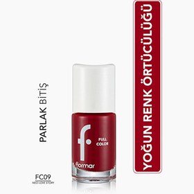 Resim Flormar Full Color Ekstra Yoğun Pigmentli Oje FC09 Neo Love Story 