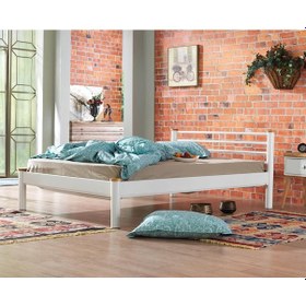 Resim Bedliga Kappis-S Ferforje Metal Çift Kişilik Karyola 