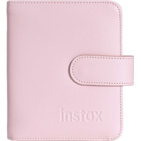 Resim Fujifilm Instax Mini 12 Pembe Fotoğraf Makinesi-Çerçeve ve 64'lü Kare Albüm Seti 