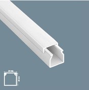 Resim Mutlusan Kablo Kanalı 100 Metre 25X25 Mm Canalex Yapışkan Bantlı 