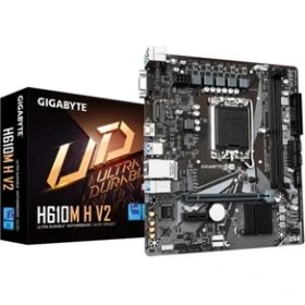Resim Gıgabyte Intel H610M H Ddr5 5600 (Oc) VGA HDMI M.2 1700P USB 3.2 Gen1 (12-13-14. Nesil) 