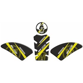 Resim Mondial Mh Drift L 125 2019 - 2024 Uyumlu Tank Pad Siyah 32170876 