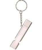 Resim Xindoker 64gb Usb3.0 Çift Fonksiyonlu Usb + İşık Metal Usb Bellek, 80-100mb/s Okuma Hızı, Dayanıklı Çinko Alyuminyum, 120db İşık, Silver 