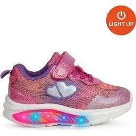 Resim Buckhead Buck3042-009 Nina Kız Çocuk Işıklı Spor Ayakkabı Pembe 