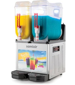 Resim Samixir TWIN Allure Slush Makinesi - SLUSH24.IA Inox 