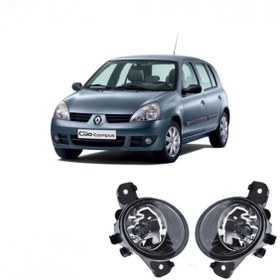 Resim Genel Markalar Renault Clio Iı Hb 2002-2005 Sis Farı Set Oem: 8200002469-70 