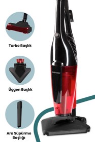 Resim GoldMaster Joker Turbo Başlıklı 5 Özel Filtreli Cyclone Dikey Ve Elde Elektrikli Süpürge 5 Yıl Garantili 