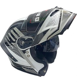 Resim Wosen Çene Açılır Kask WS-202 01 Beyaz 