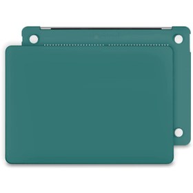 Resim NovStrap Apple Macbook Air M2 Çip A2681 13.6 Inç 2022 Uyumlu Kılıf Sert Rubber Mat Buzlu Kapak 