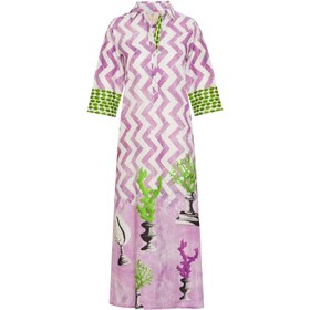 Resim Bombay Tunik Chevron Mare Mor - Mor / T1 