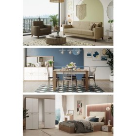 Resim ModaLife Alvin Üçlü Midi Düğün Paketi 