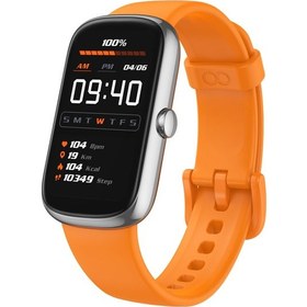Resim Geeroyoo JZR-GY Nabız Uyku Takibi Ip68 Adım Kalori Sayacı Spor Aktivite Takipçili Turuncu Akıllı Saat (İthalatçı Garantili) 