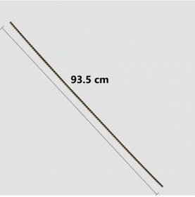 Resim Kmtmak Motorlu Tırpan Spiral Şaft Mili 93 5 Cm Cg/bg 430 520 Ot Motoru İç Şaft Halatı 