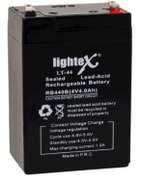Resim Powermaster Lightex LT-44 4Volt 4.0Amper Kuru Işıldak Aküsü 