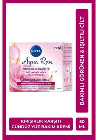 Resim Nivea Aqua Rose Kırışıklık Karşıtı Gündüz Bakım Kremi 50 ML 