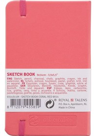 Resim Talens Artcretıon Eskiz Bloğu 140 G 9x14 Cm Mercan Kırmızı coral 