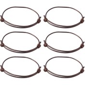 Resim 50 adet Waxed Polyester Cord Bilezik Yapımı, Ayarlanabilir Çap: 40-70mm, Boncuklar, Şanslar için Uygun, Dekoratif Bilezik Aksesuarları Yapımı 