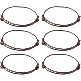 Resim 50 adet Waxed Polyester Cord Bilezik Yapımı, Ayarlanabilir Çap: 40-70mm, Boncuklar, Şanslar için Uygun, Dekoratif Bilezik Aksesuarları Yapımı 
