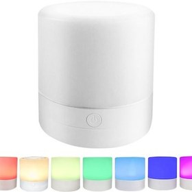 Resim Yaleker Usb Şarjlı Led Gece Lambası, Dokunmatik Kontrol, 7 Renk Ve 3 Parlaklık Ayarı, İç/ Dış Kullanım, 24 Saat Süre, Taşınabilir Ve Asılabilir Diğr 