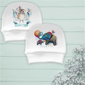 Resim Nilesbabyshop İsme Özel Bebek Bere 2'li 