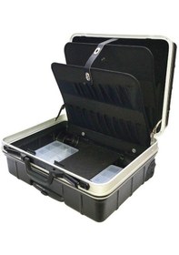 Resim Chanta T-9002 Çekçekli Ve Tekerlekli Abs Takım Çantası 24x38x52 Cm 