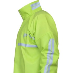 Resim Bursa Hatırası Motosiklet Yağmurluk Takım Prime Neon 0.44MM. Kalın %100 Su Geçirmez Kumaş, Fermuarlı Paça, Gece Parlayan Gerçek Reflektörlü, Güçlendirilmiş Ağaa 