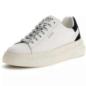 Resim Guess Erkek Elba Bağcıklı Beyaz Sneaker 