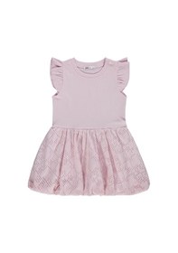 Resim Civil Girls Balon 2-5 Yaş Elbise - Pembe 