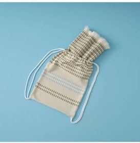 Resim Bella Maison%100 Pamuk Dot Çantalı Peştamal (90X160 Cm) 