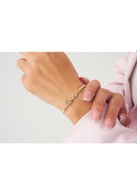 Resim Gold Love Örgü Ip Best Friends Bileklik 549199812 Altın 