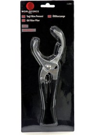 Resim Worldforce 10" 60-90 mm Yağ Filtre Pensesi Chrom Izoleli Sap 