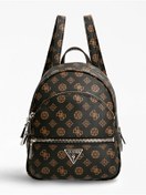 Resim Guess MANHATTAN BACKPACK Kadın Kahverengi Sırt Çantası HWPG6994320-MLO 