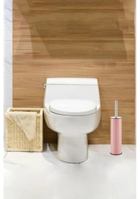 Resim Klozet Fırçası Pembe Nv2000r Siyah 