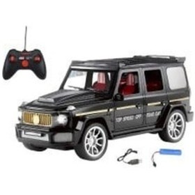 Resim Oyuncak Uzaktan Kumandalı Şarjlı Jeep 689s-94a Suv Yüksek Hızlı Off-road Arazi Aracı Siyah 