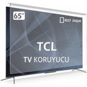 Resim TCL Uyumlu 65C728 TV EKRAN KORUYUCU - TCL Uyumlu 65" inç Tv Ekran Koruyucu Şeff 