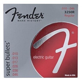 Resim Fender Super Bullets 3250R 10-46 Elektro Gitar Teli 