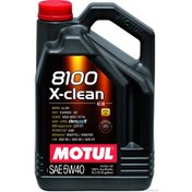 Resim Motul 8100 X-Clean 5W-40 4 Litre Motor Yağı (Üretim Yılı :2024) 