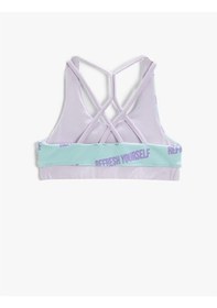 Resim Koton Baskılı Kısa Spor Atlet Sırt Detaylı Mınt Desenli 1ykg37457ak Mint Desenli 