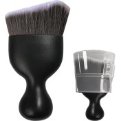 Resim Lemestar Araç İç Detay Temizleme Fırçası - Yumuşak Eğik Tüyler, Otomatik Toz Toplama - Panel, Klima Vantiliği Vb. İçin Ev & Araç Kullanıma Uygun Kahve/beyaz 