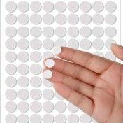 Resim 200 Adet Keçe Mobilya Pedleri Sert Ahşap Zeminler için Kendinden Yapışkanlı Sandalye Keçe Pedleri Kaymaz Mobilya Ayak Koruyucuları Dolap Tamponları Yapışkan Köpük Pedleri Kapı Pedleri Çarpmayı Önleyen Mobilya Düzleştiriciler 