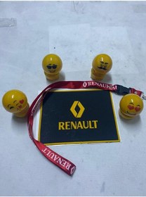 Resim Kaydırmaz Ped, 4 Adet Zıpzıp Kafa, Ayna İpi Set Renault 