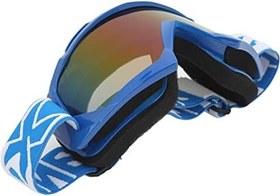 Resim SUNGOOYUE Motokros Gözlükleri, Ayarlanabilir Askılı ATV Gözlükleri Ve Motosiklet Sürme Kayak Snowboard Için Darbeye Dayanıklı PC Lensi 