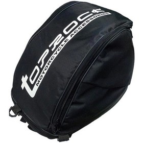 Resim Toprock Motosiklet Sırt Çantası Siyah-beyaz 