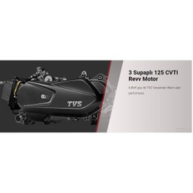 Resim TVS Ntorq 125 Motosiklet Mavi 