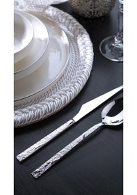 Resim Onon Azur 6 Kişilik 18 Parça Çatal Kaşık Bıçak Takımı 