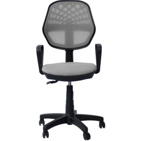 Resim Orianna Design Beyaz Fileli Bilgisayar Oyuncu Koltuğu Ofis Çalışma Sandalyesi Koltuğu Döner Sandalye 