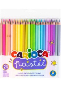 Resim Carioca Pastel Kuru Boya 24 Renk 