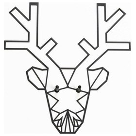 Resim Reindeer Metal Lazer Kesim Tablo 7127 