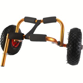 Resim Taşınabilir Alüminyum Tekne Arabası, Kayık, Kano ve Küçük Teknelerin Taşınması İçin İdeal - Detaylı Tekerleklerle - Kolay Depolama İçin Katlanabilir Tasarım, Tekne Arabası|Katlanabilir Tasarım|Dayanıklı İnşaat 