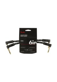 Resim Fender Deluxe Series Instrument Cable Black Tweed - 15Cm Enstrüma 